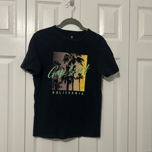 GAP Black Tee with California Graphic